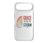 Carcasa para iPhone Air Gracia después de la tormenta Boho Rainbow Oración Cristiana Positiva