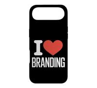 Carcasa para iPhone Air Gracioso I Love Branding Decir Marketing Humor