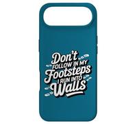 Carcasa para iPhone Air Gracioso incómodo no sigas mis Pasos Corro hacia Las Paredes