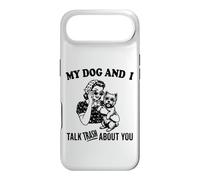 Carcasa para iPhone Air Gracioso mi Perro Wesite y yo Hablo de ti