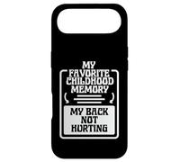 Carcasa para iPhone Air Gracioso Mi Recuerdo Favorito de la Infancia: la Espalda no
