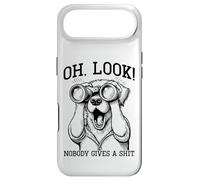 Carcasa para iPhone Air Gracioso, mira, a Nadie le Importa una Mierda, Hombres