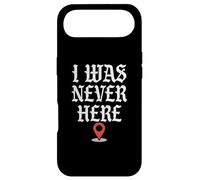 Carcasa para iPhone Air Gracioso Nunca Estuve Aquí | Geolocalización