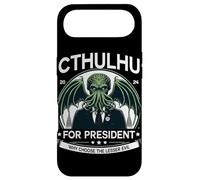 Carcasa para iPhone Air Gracioso por qué Elegir al Mal Menor Cthulhu para Presidente 2024