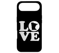 Carcasa para iPhone Air Gráfico de Amor Mapa de Minnesota