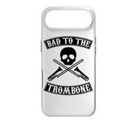 Carcasa para iPhone Air Gráfico de Bad To The Trombone Pun Skull