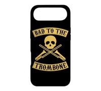 Carcasa para iPhone Air Gráfico de Bad To The Trombone Pun Skull