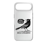 Carcasa para iPhone Air Gráfico de desaprobación de pájaro sarcástico expresando