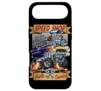 Carcasa para iPhone Air Gráfico de Dibujos Animados Retro Speed Shop Hotrod Classic Muscle Car