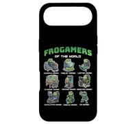 Carcasa para iPhone Air Gráfico de Frogamers of The World Diverse Gamer Frog