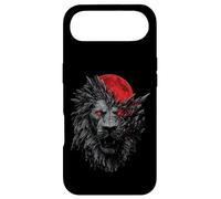 Carcasa para iPhone Air Gráfico de Lion Moon Animal Lover Art Safari Zoo Rock