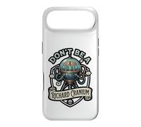 Carcasa para iPhone Air Gráfico Divertido de Ciencia del Cerebro Don't Be A Richard Cranium