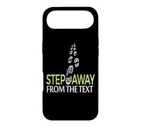 Carcasa para iPhone Air Gráfico Divertido de Huellas Caminando alejarse del Texto