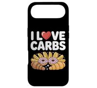 Carcasa para iPhone Air Gráfico humorístico Divertido para Amantes del Pan I Love Carbs