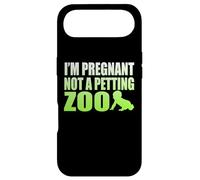 Carcasa para iPhone Air Gráfico I'm Pregnant Not A Petting Zoo