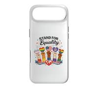 Carcasa para iPhone Air Gráfico Inspirador Stand For Equality Diversity Unity