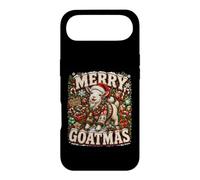 Carcasa para iPhone Air Gráfico navideño Retro de Farm Goat Merry Goatmas