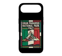 Carcasa para iPhone Air Gran Paradiso National Park Italia Bandera Vintage Travel