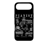 Carcasa para iPhone Air Grand Piano Old Vintage Patent Pianist Dibujo Print