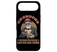 Carcasa para iPhone Air Grandpas Wisdom Priceless Like His Old Coins