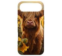 Carcasa para iPhone Air Granja del país Occidental de Girasol de Vaca de Las Tierras