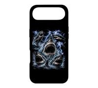 Carcasa para iPhone Air Great White Shark Storm Funny Ocean Animal Marine Graphic