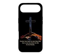 Carcasa para iPhone Air Greater Love Hath No Man Than This - John 15:13 Jesus Cross