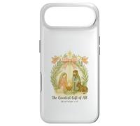 Carcasa para iPhone Air Greatest Gifts of All Nativity Matthew 1:21 Christmas