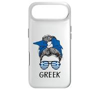 Carcasa para iPhone Air Greek Girl Greek Heritage Greece Flag