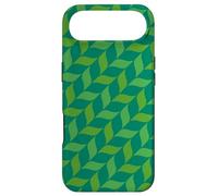 Carcasa para iPhone Air Green Braided Foliage Tropics Wave Ribbon Curve Line Pattern