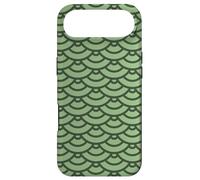 Carcasa para iPhone Air Green Dark Fern Dragon Scales Arch Geometric Pattern