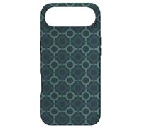Carcasa para iPhone Air Green Gradient Teal Connected Circles Geometrical Pattern