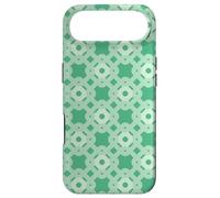 Carcasa para iPhone Air Green Hexagon Circle Square Moroccan Lattice Pattern