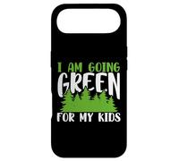Carcasa para iPhone Air Green Planet Me Estoy volviendo Verde para el Medio Ambiente de mis Hijos
