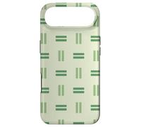 Carcasa para iPhone Air Green Rectangle Vertical Lines Geometric Pattern