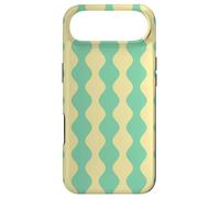 Carcasa para iPhone Air Green Yellow Optical Illusions Wavy Lines Flowing Pattern