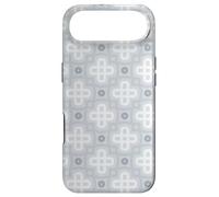 Carcasa para iPhone Air Grey Crosse Circle Square Ring Modern Geometric Pattern