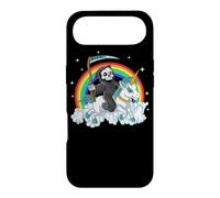 Carcasa para iPhone Air Grim Reaper Riding Unicorn | Aesthetic Pastel Goth Girls