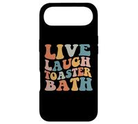 Carcasa para iPhone Air Groovy Live Laugh Tostadora Baño Divertido Baño Vida Divertida