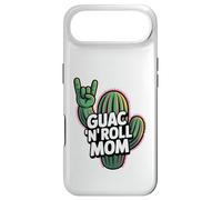 Carcasa para iPhone Air Guac N Roll Mom, Divertida Amante de la música Rock con Cactus