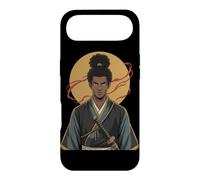 Carcasa para iPhone Air Guerrero Samurai Africano Katana Negro Historia Mes Bushido