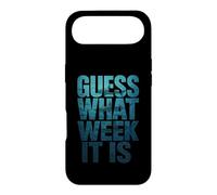 Carcasa para iPhone Air Guess What Week It Is