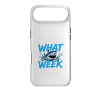 Carcasa para iPhone Air Guess What Week it is - Cool Cartoon Shark Graphic