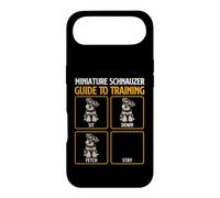 Carcasa para iPhone Air Guía de Entrenamiento Schnauzer Miniatura - Schnauzer Dog Mom