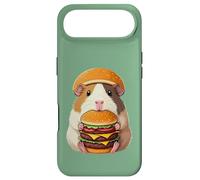 Carcasa para iPhone Air Guinea Pig Hamburger Double Cheeseburger Fast Food Hat