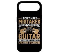 Carcasa para iPhone Air Guitar Player - I Don't Make Mistakes When I Playing Guitar