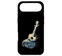 Carcasa para iPhone Air Guitarra Wave Art Japonés Cool Hombres Mujeres Motivo Amante De La M