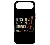 Carcasa para iPhone Air Guitarrista Música Cristiana Guitarrista Verso de la Biblia
