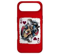Carcasa para iPhone Air Guitarrista Vintage Queen of Hearts