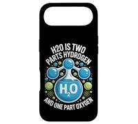 Carcasa para iPhone Air H2O Dos Partes Hidrógeno Una Parte Oxígeno Ciencia